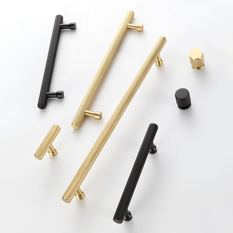 Furniture Hardware Gold - Goudkleurige, zwarte en messingkleurige handgrepen met
