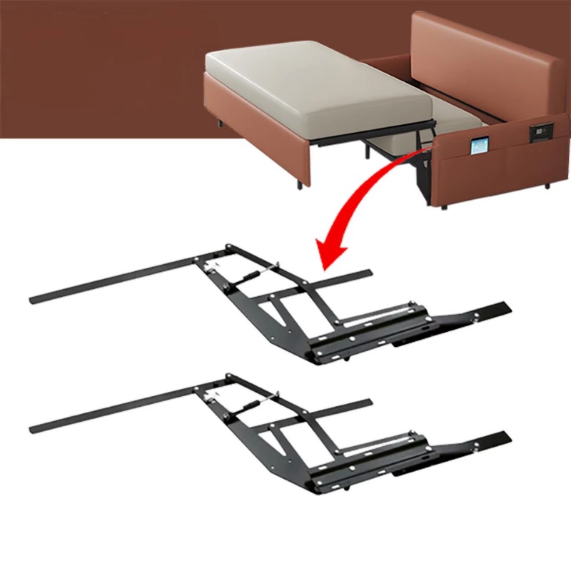 Furniture Hardware Accessories - Multifunctioneel drievoudig opklapbaar slaapbankframe, verborgen opklapbed