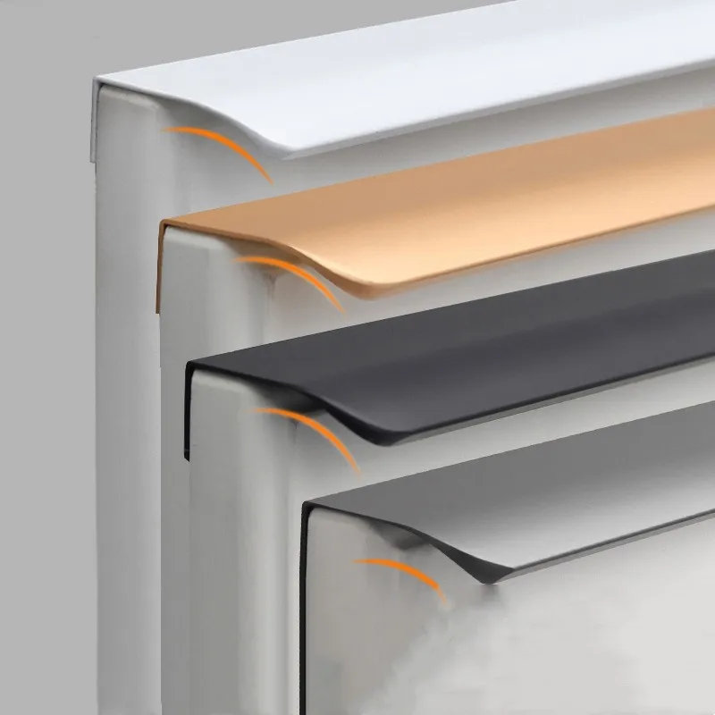 Furniture Hardware Gold - Gouden keukenkast kastdeur onzichtbare kaptafel ladeknop