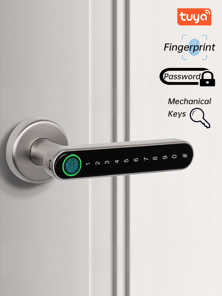 Furniture Hardware Fittings - Kak Smart Vingerafdruk Deurslot Zwart Biometrisch
