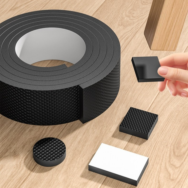 Furniture Foot Pad - 2 meter antislip meubelbeschermers, zelfklevende rubberen