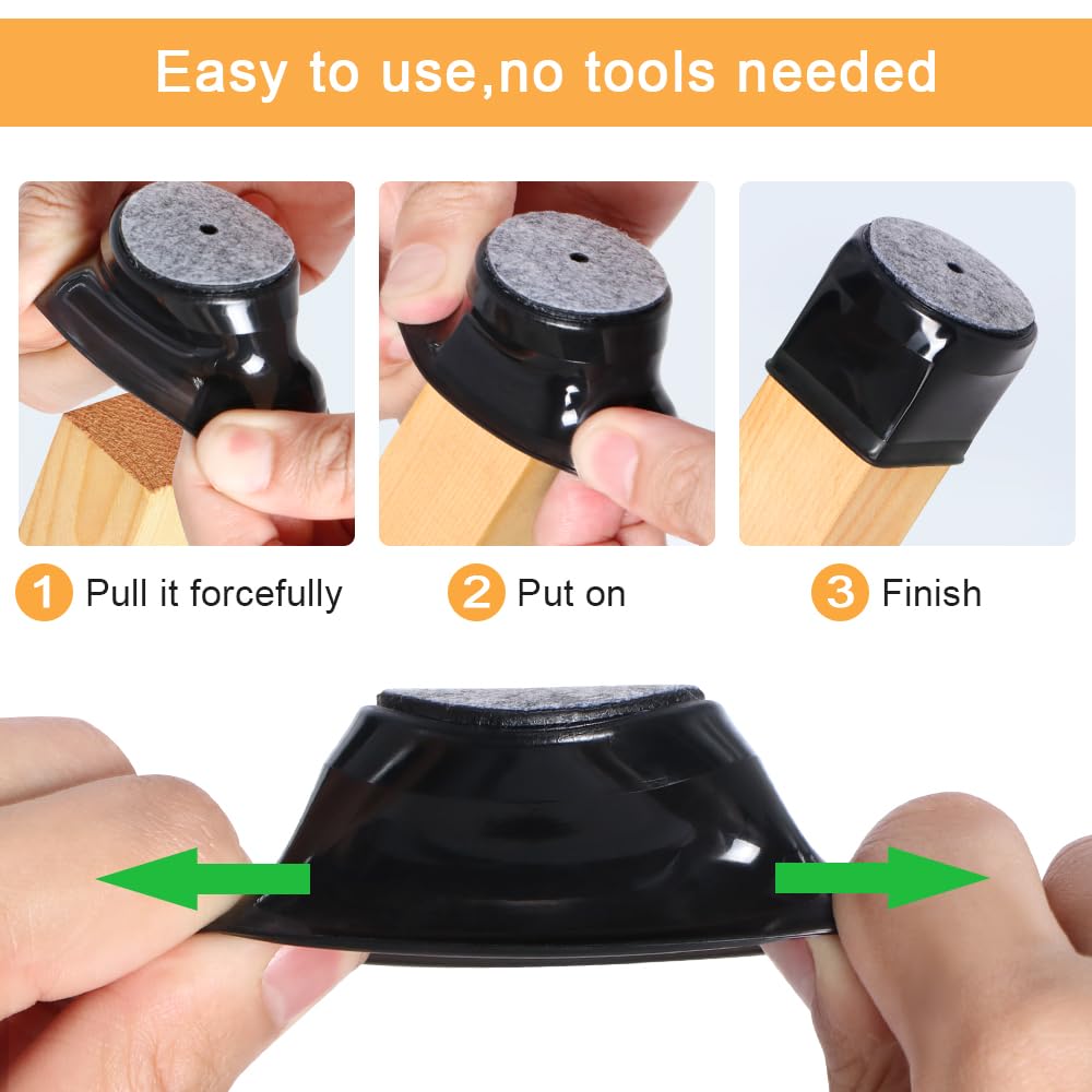 16-delige stoelpootvloerbesche - Furniture Foot Pad recensie en prijs