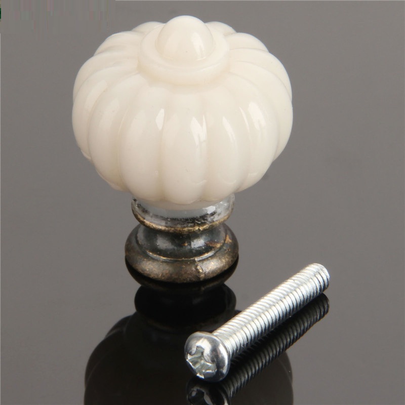 1Pc Acryl Ivoor Wit Pompoen Ka - Furniture Hardware Restoration recensie en prijs