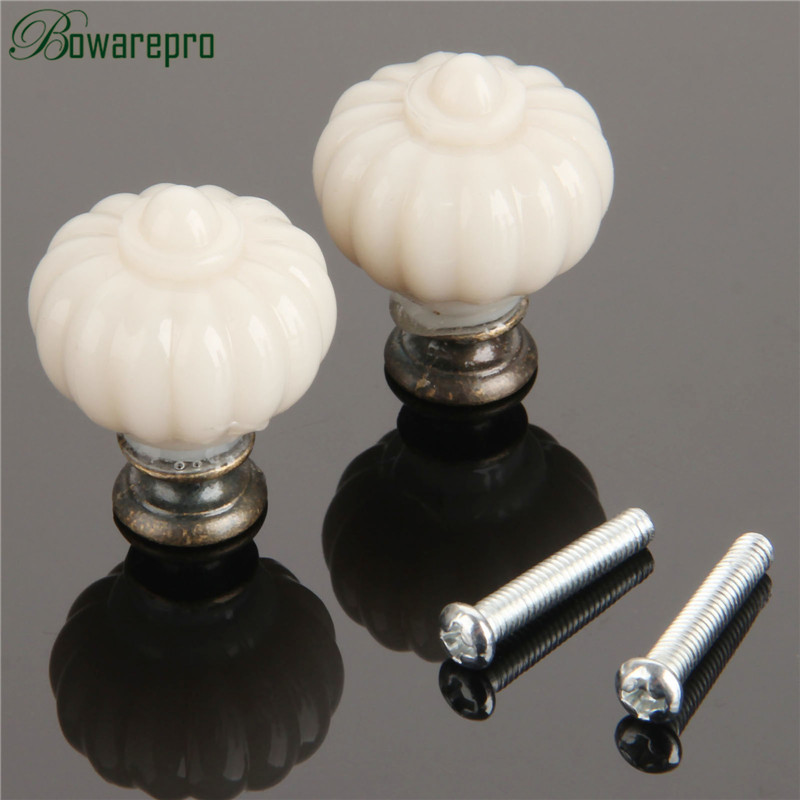 1Pc Acryl Ivoor Wit Pompoen Ka - Furniture Hardware Restoration recensie en prijs