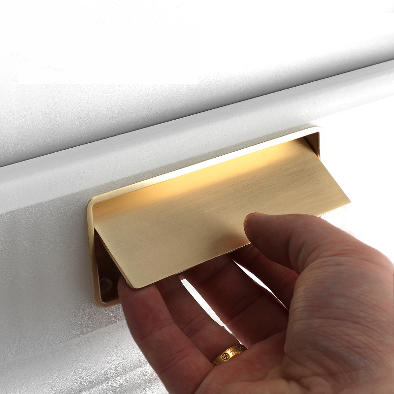 Kastkeuken Verborgen deurgreep - Furniture Hardware Gold recensie en prijs