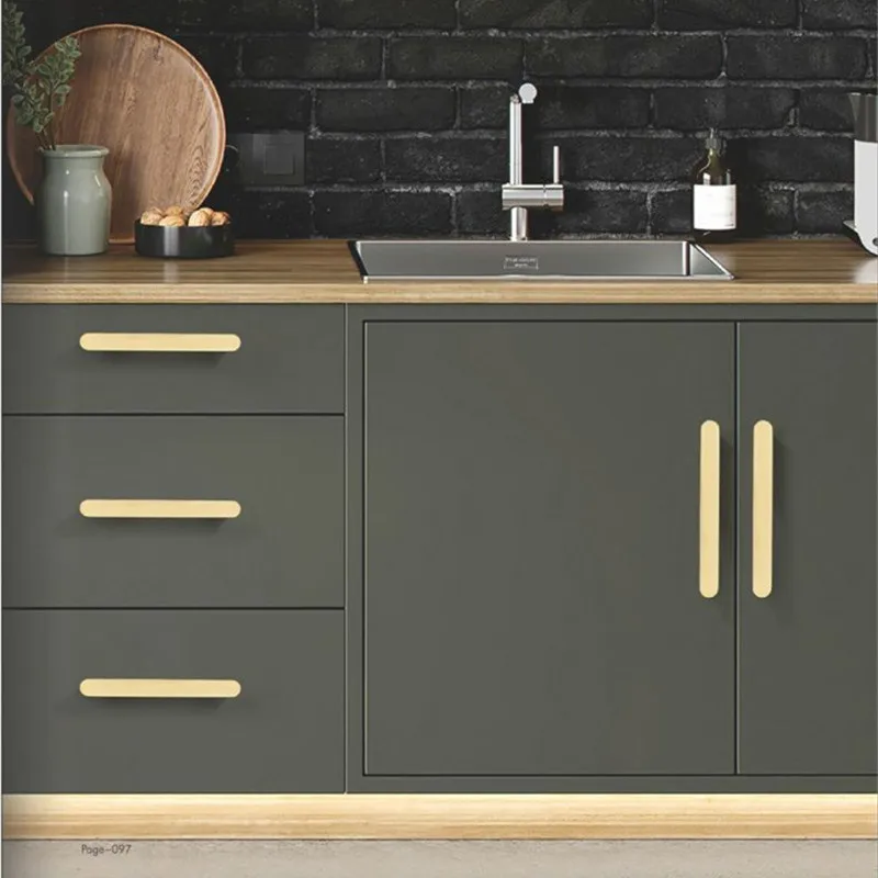 KK&FING Lange Goud Geborsteld  - Furniture Hardware Gold recensie en prijs