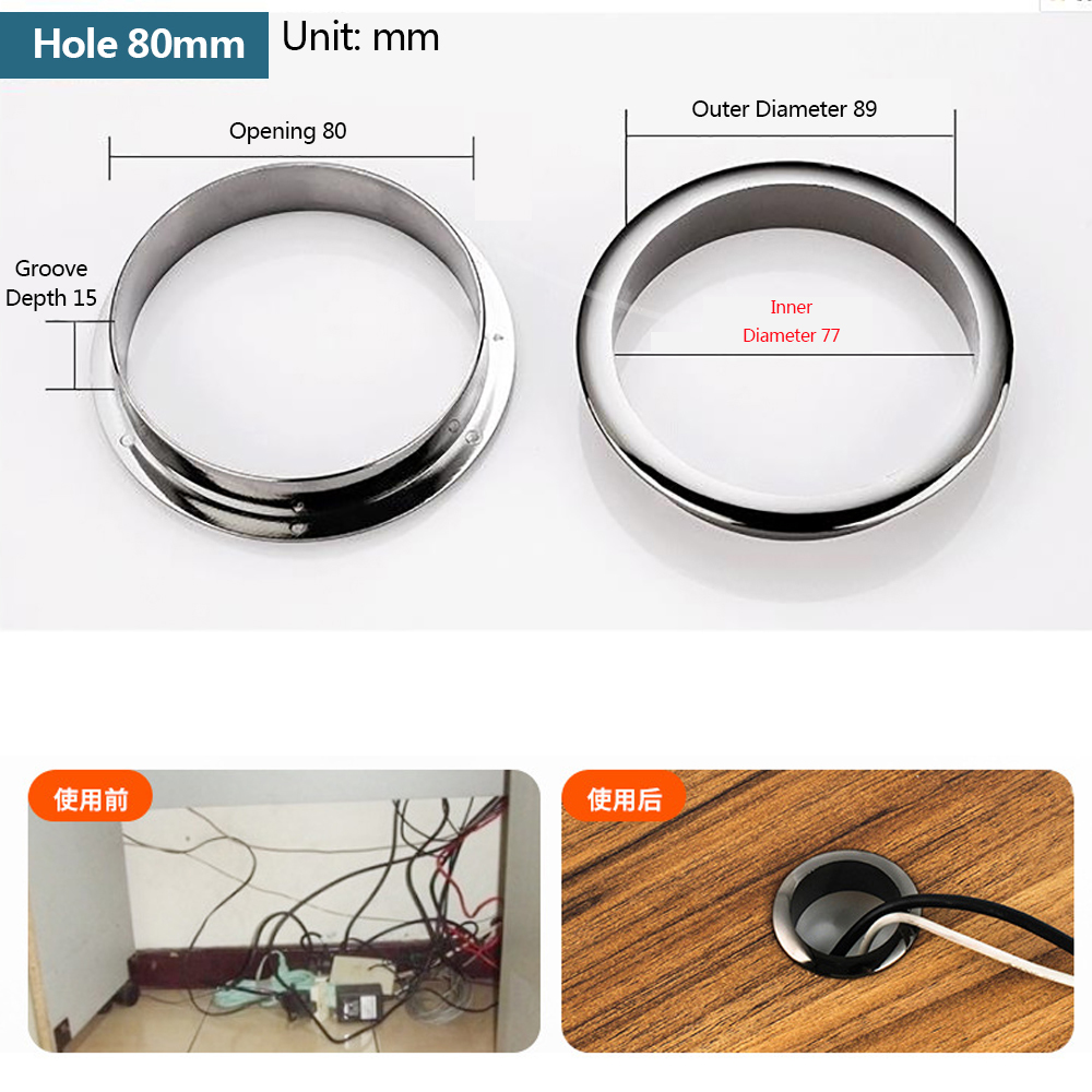 Draadgatafdekking Computertafe - Furniture Hardware Accessories recensie en prijs