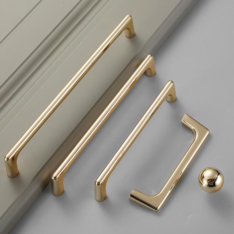 Zinklegering helder goud keuke - Furniture Hardware Gold recensie en prijs