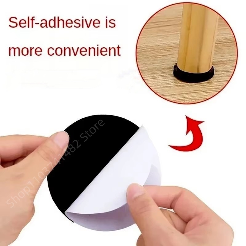 2-48Pc Zelfklevende Zwarte Meu - Furniture Foot Pad recensie en prijs