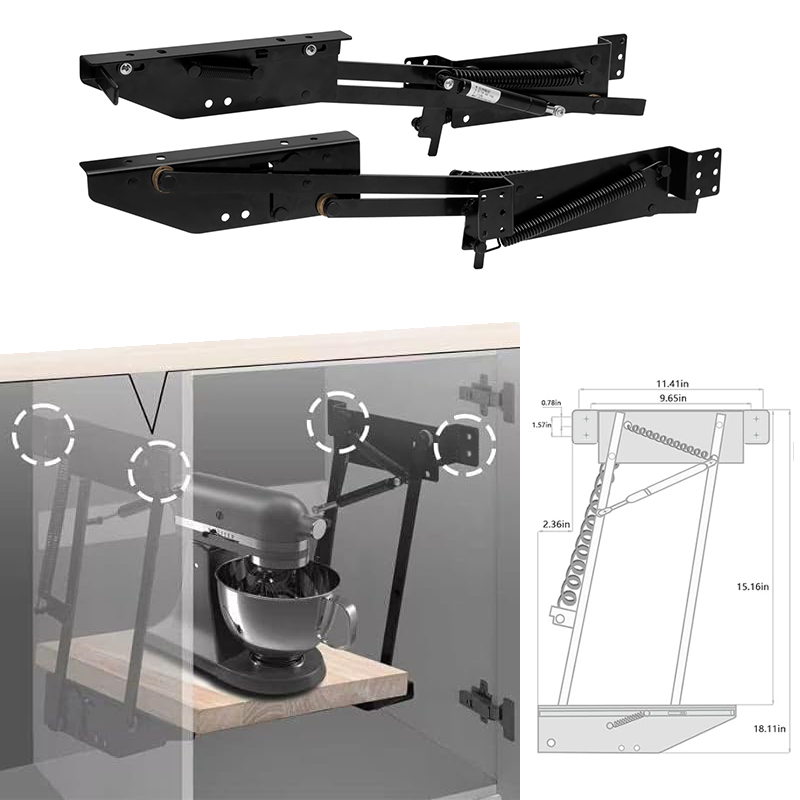 Meubelhefbeslag, verborgen hef - Furniture Hardware Accessories recensie en prijs