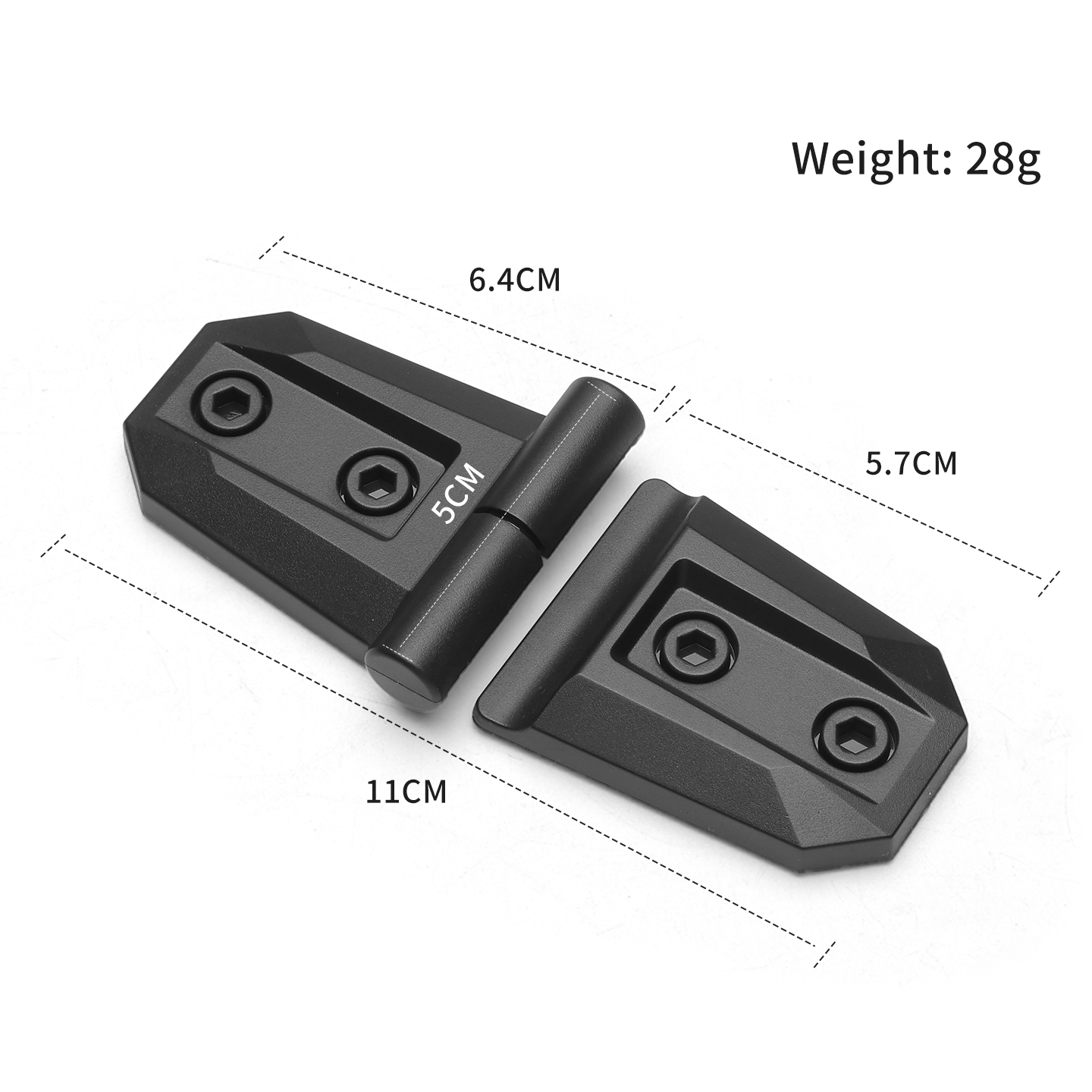 2 STUKS ABS Auto Motorkap Deur - Furniture Hardware Fittings recensie en prijs