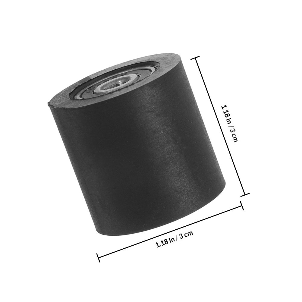 2 stuks PU-lagerkatrolwiel, zw - Furniture Hardware Accessories recensie en prijs