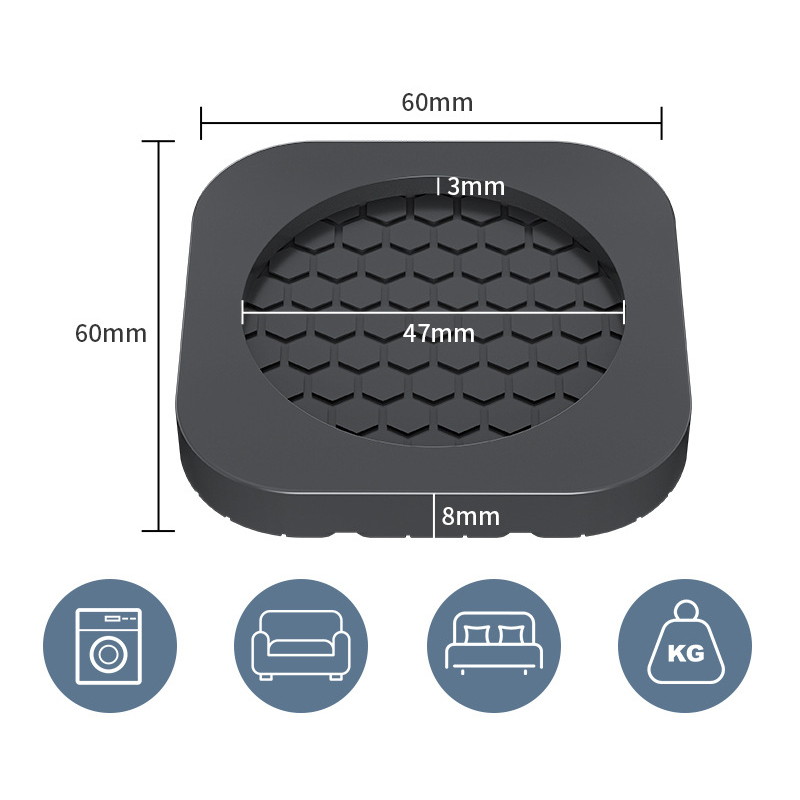 4 stuks anti-vibratie voetpad  - Furniture Foot Pad recensie en prijs